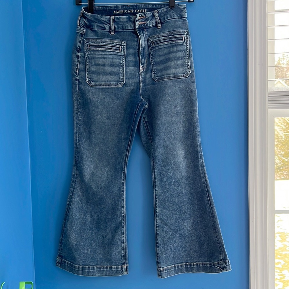 American Eagle flare jeans